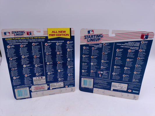 Baseball 1989 Player Starting Line cards National League