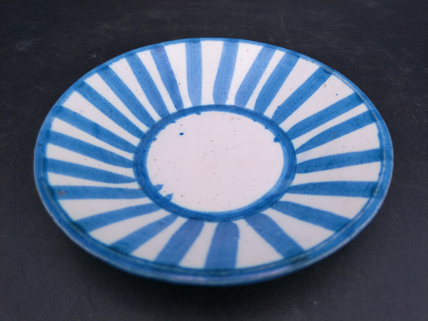 Two Decorative colorful Small Plates Vintage
