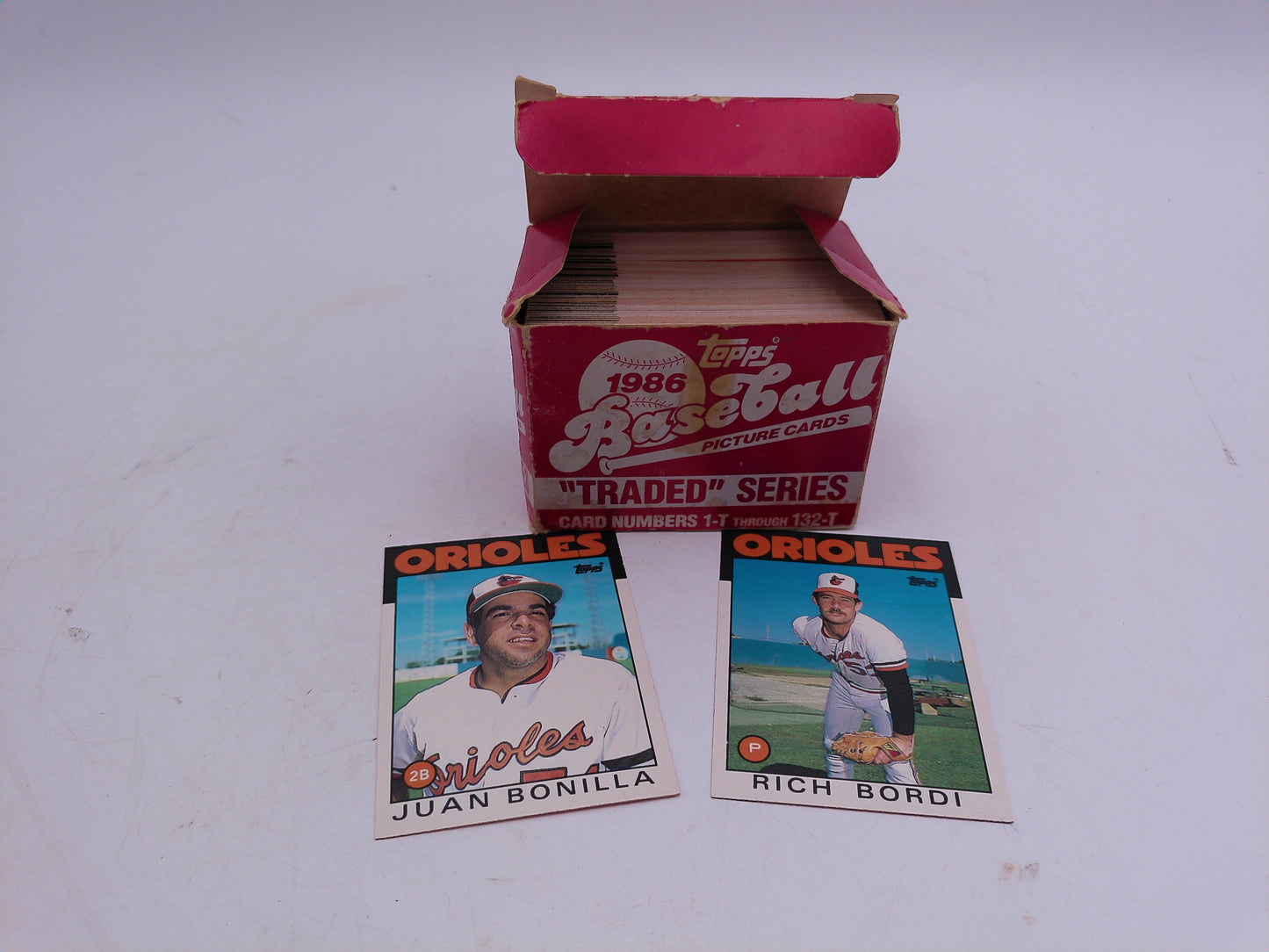 Topps 1986 Baseball Picture Cards “Traded” series 1-132