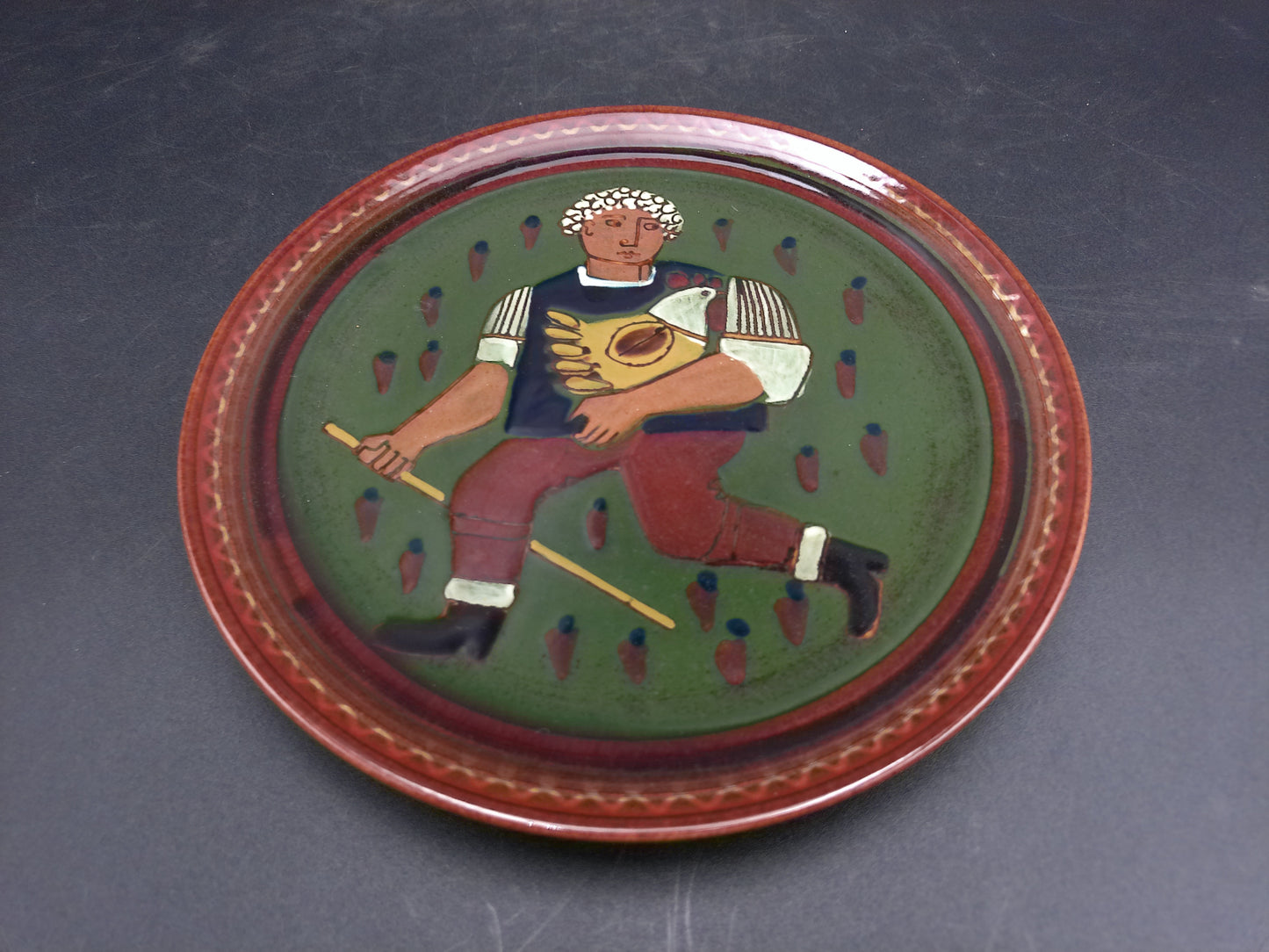 Set of 3 plates each with Unique Design Could be Swiss made