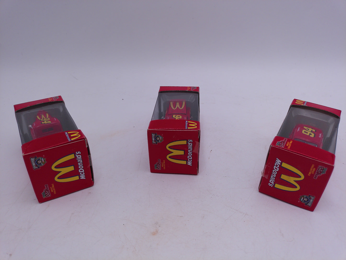 McDonald's Racing Champions #94 Bill Elliot Lot of 3 Cars