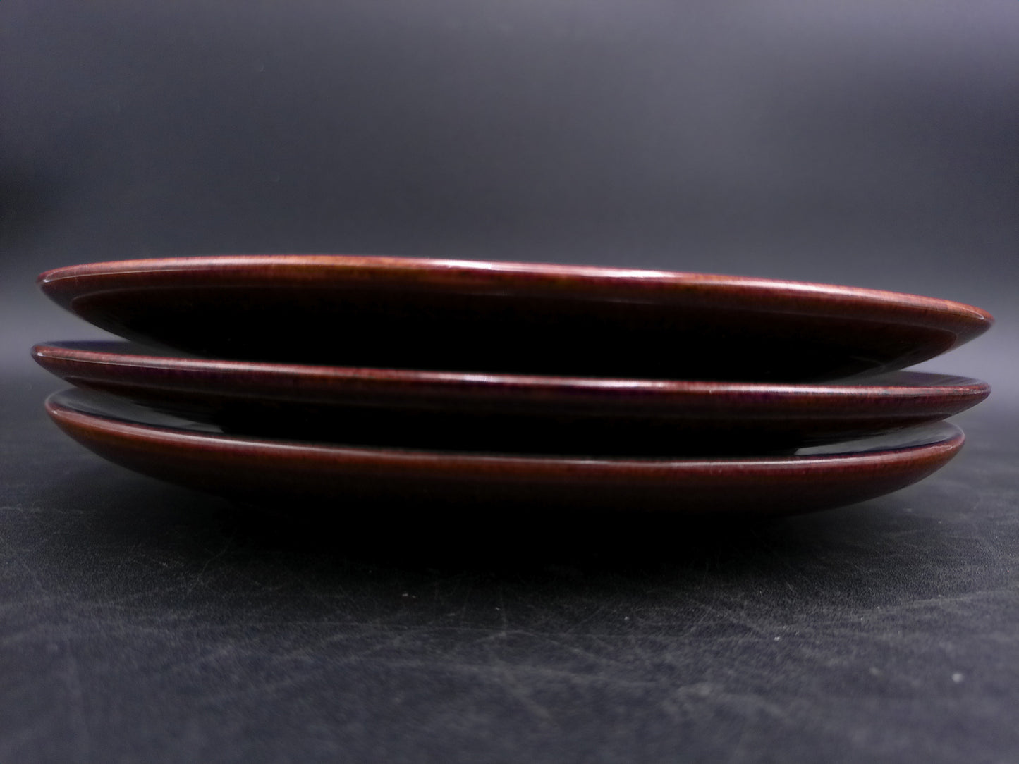 Set of 3 plates each with Unique Design Could be Swiss made