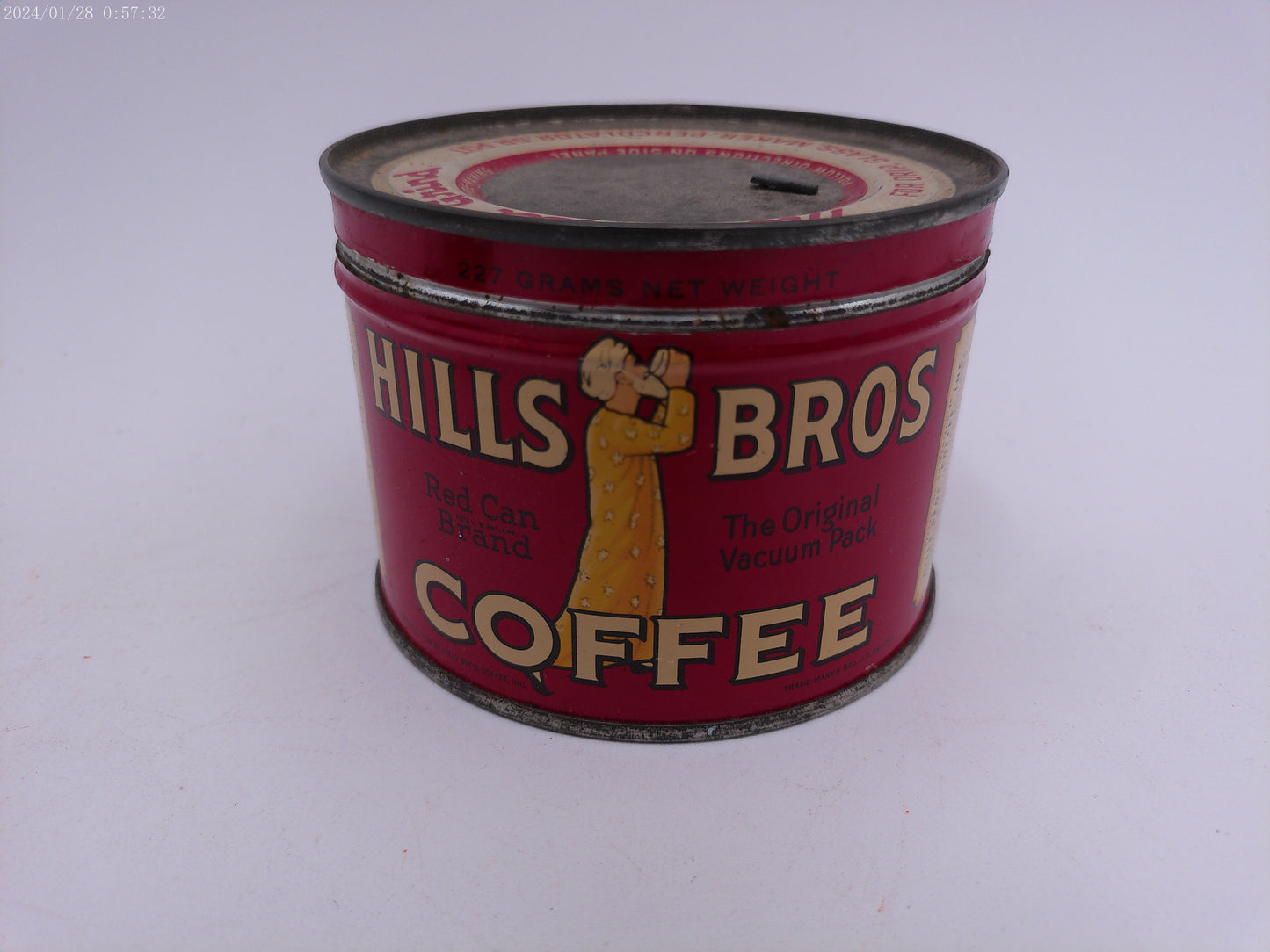 3 Vintage tins PHILLIP MORRIS & Co Climax Golden Twins Hills Bros Coffee