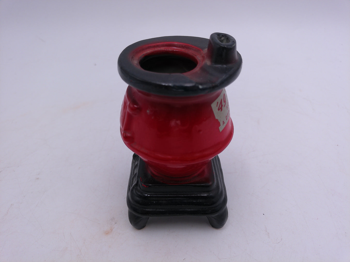 NASH '49 Pot Belly Stove Dealer Promotional Ashtray 1949 Promo Depo