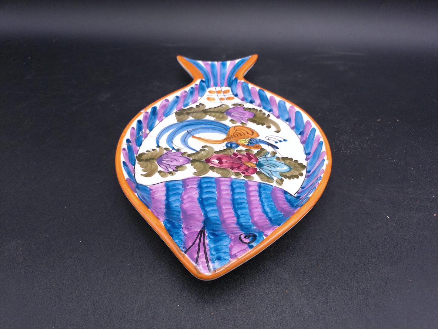 Ceramic Fish Dish Plate Bowl handmade ceramic plate