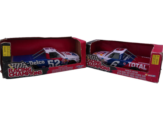 Rick Carelli #6 Total Petroleum 1995 and #52 1996 Chevy Supertruck 1:24 Racing Champions
