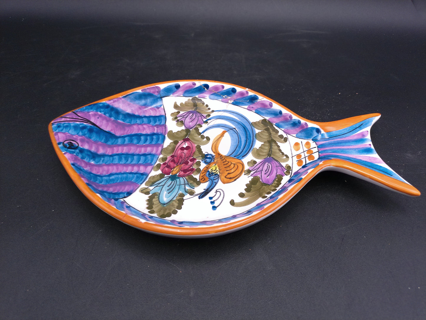 Ceramic Fish Dish Plate Bowl handmade ceramic plate