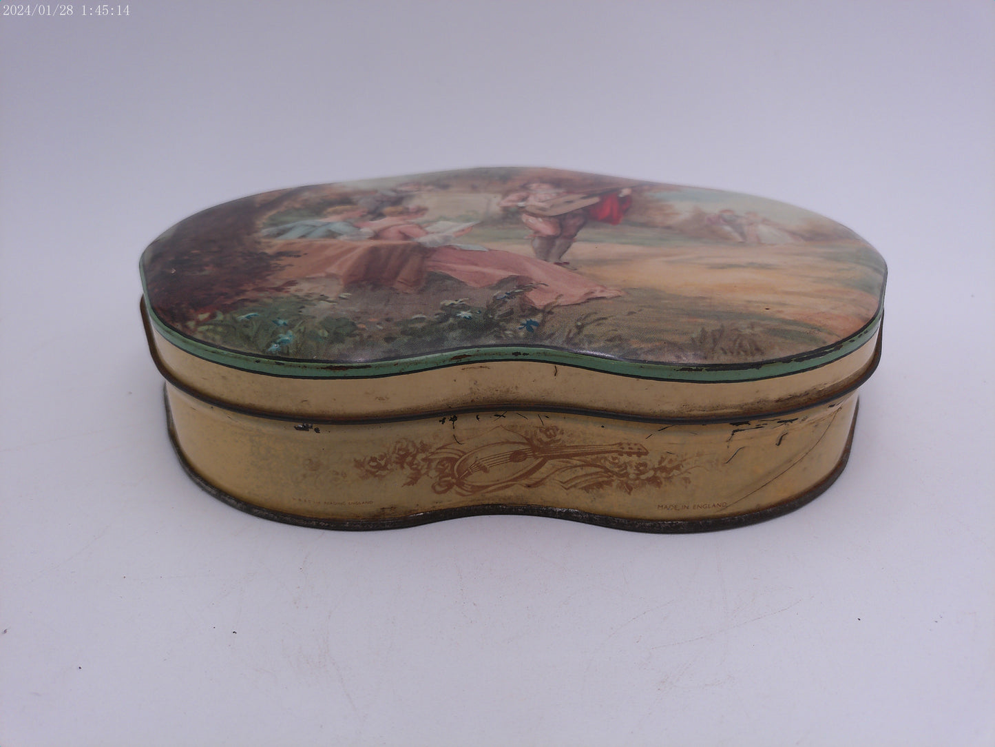 Huntley and Palmer Biscuits Tin Made in England