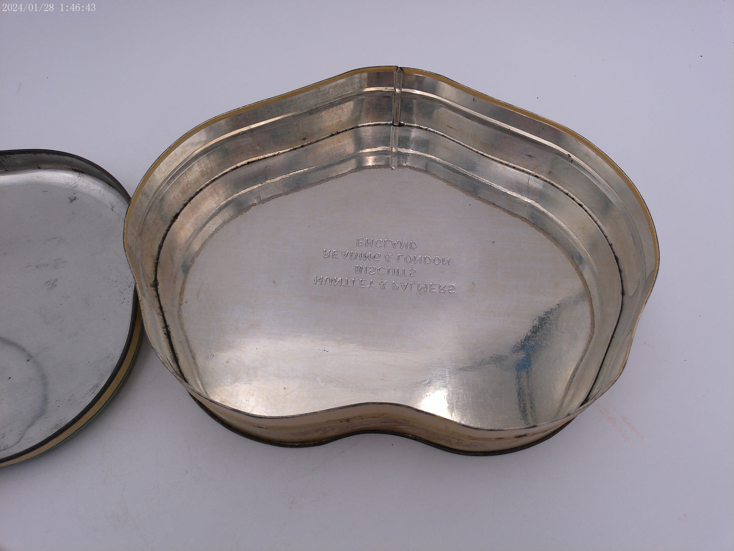 Huntley and Palmer Biscuits Tin Made in England