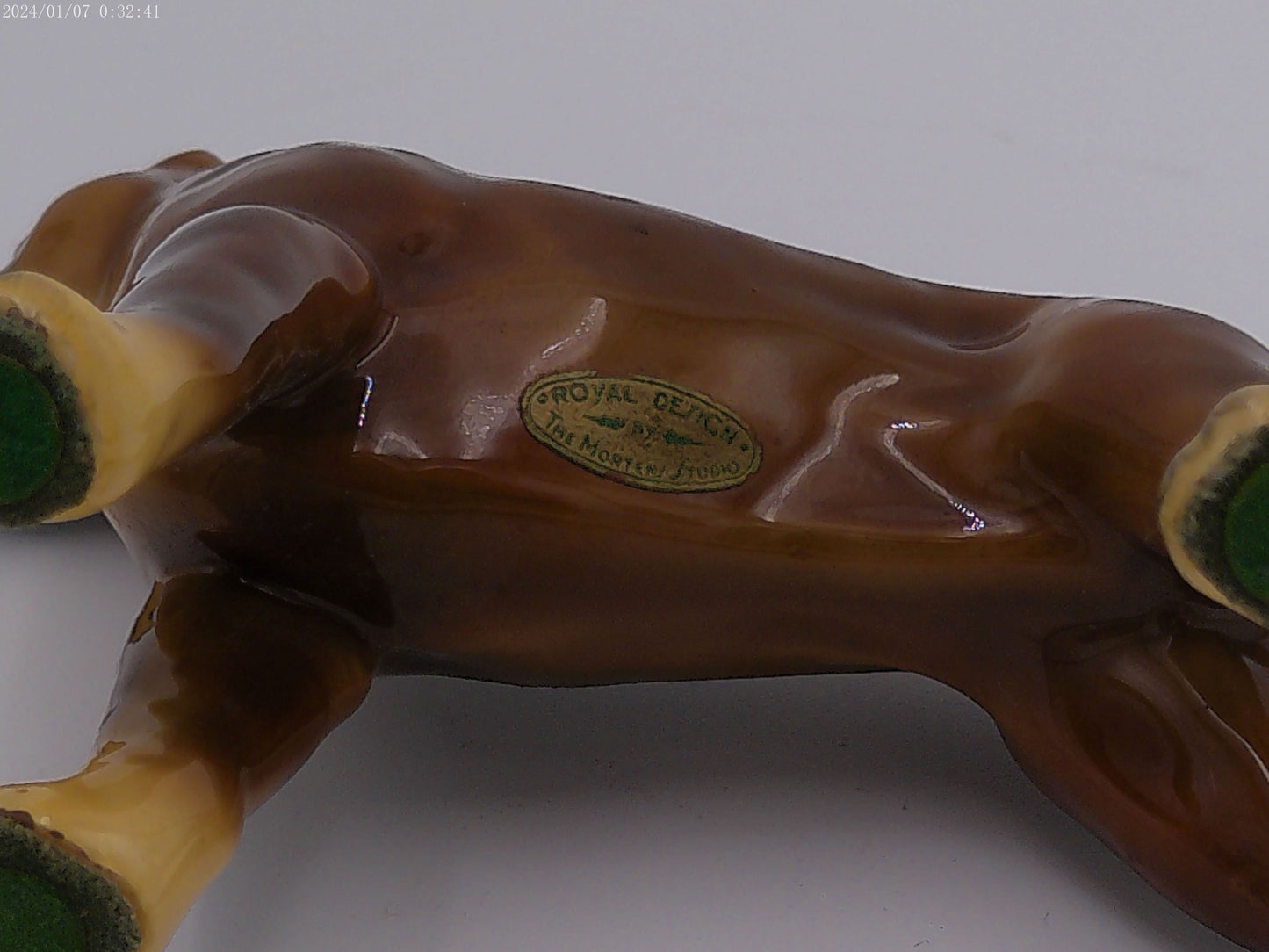 Royal Design 6 Boxer dog Figurines  statues PORCELIAN