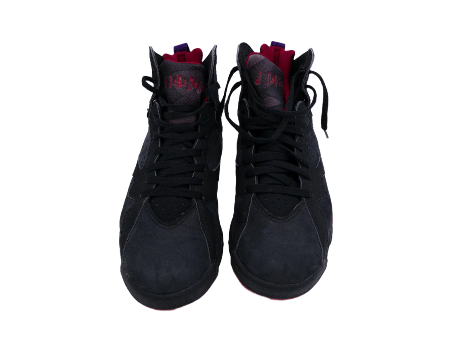 Nike Air Jordon 7 OG Raptors Black and Red 1992 Size 11 Men Shoes w/ box