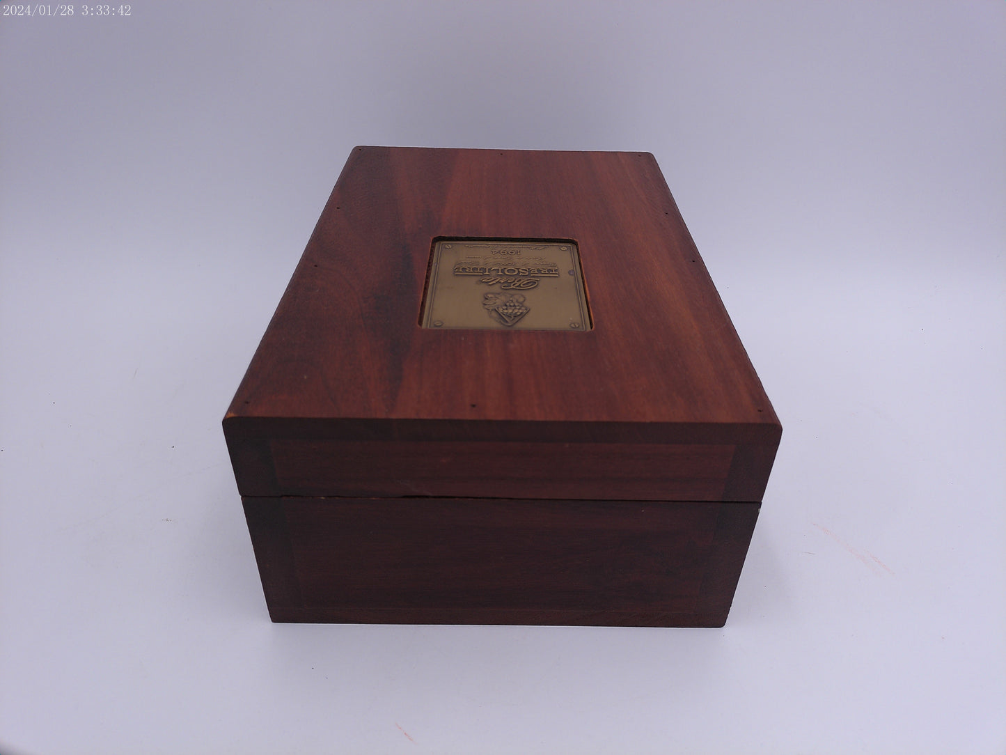 Berta TreSOLLTRE 1994  Liquor Wooden Case