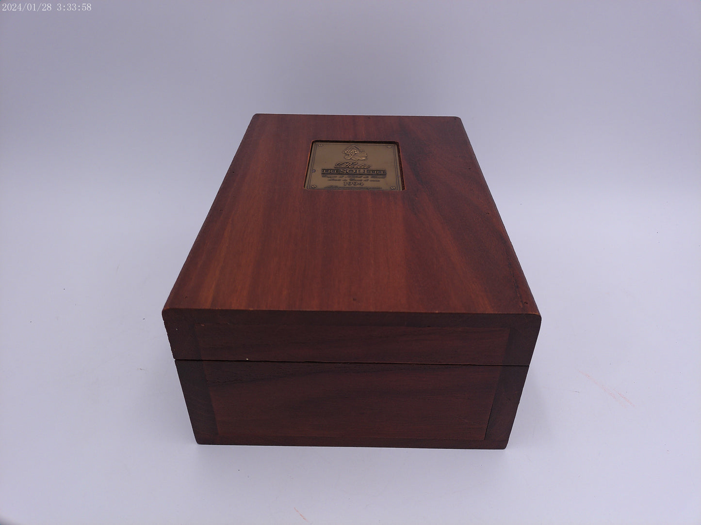 Berta TreSOLLTRE 1994  Liquor Wooden Case
