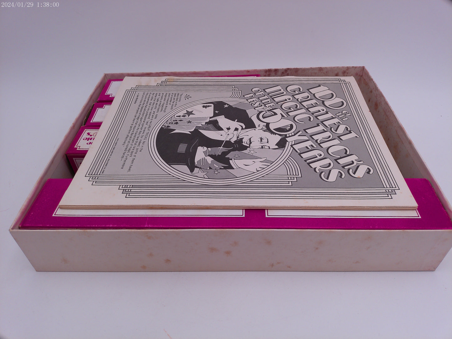 100 Of The Greatest Magic Tricks of The Past 50 Years Magic Tricks Kit