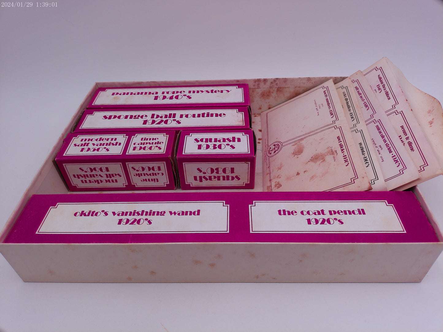 100 Of The Greatest Magic Tricks of The Past 50 Years Magic Tricks Kit