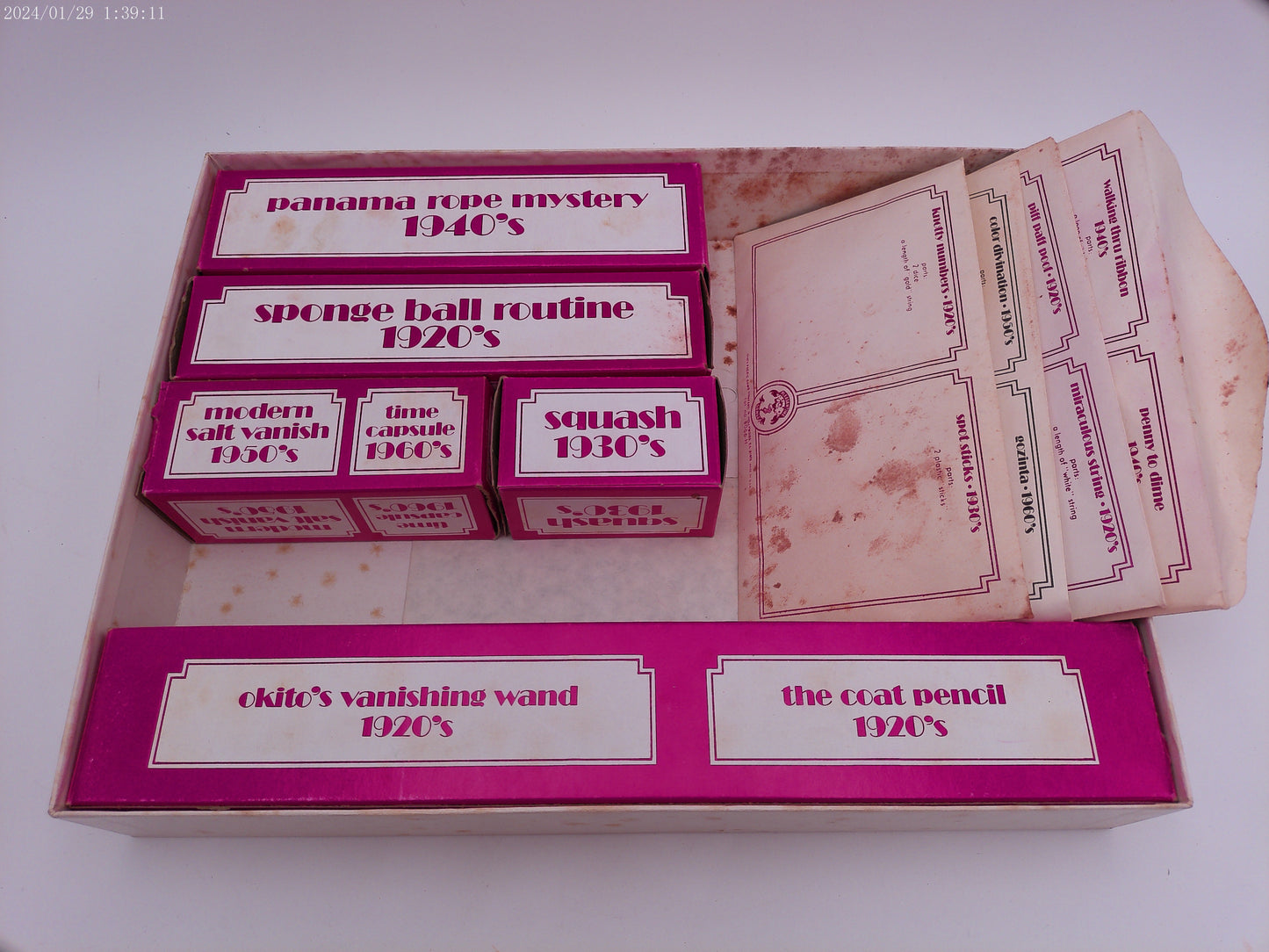 100 Of The Greatest Magic Tricks of The Past 50 Years Magic Tricks Kit