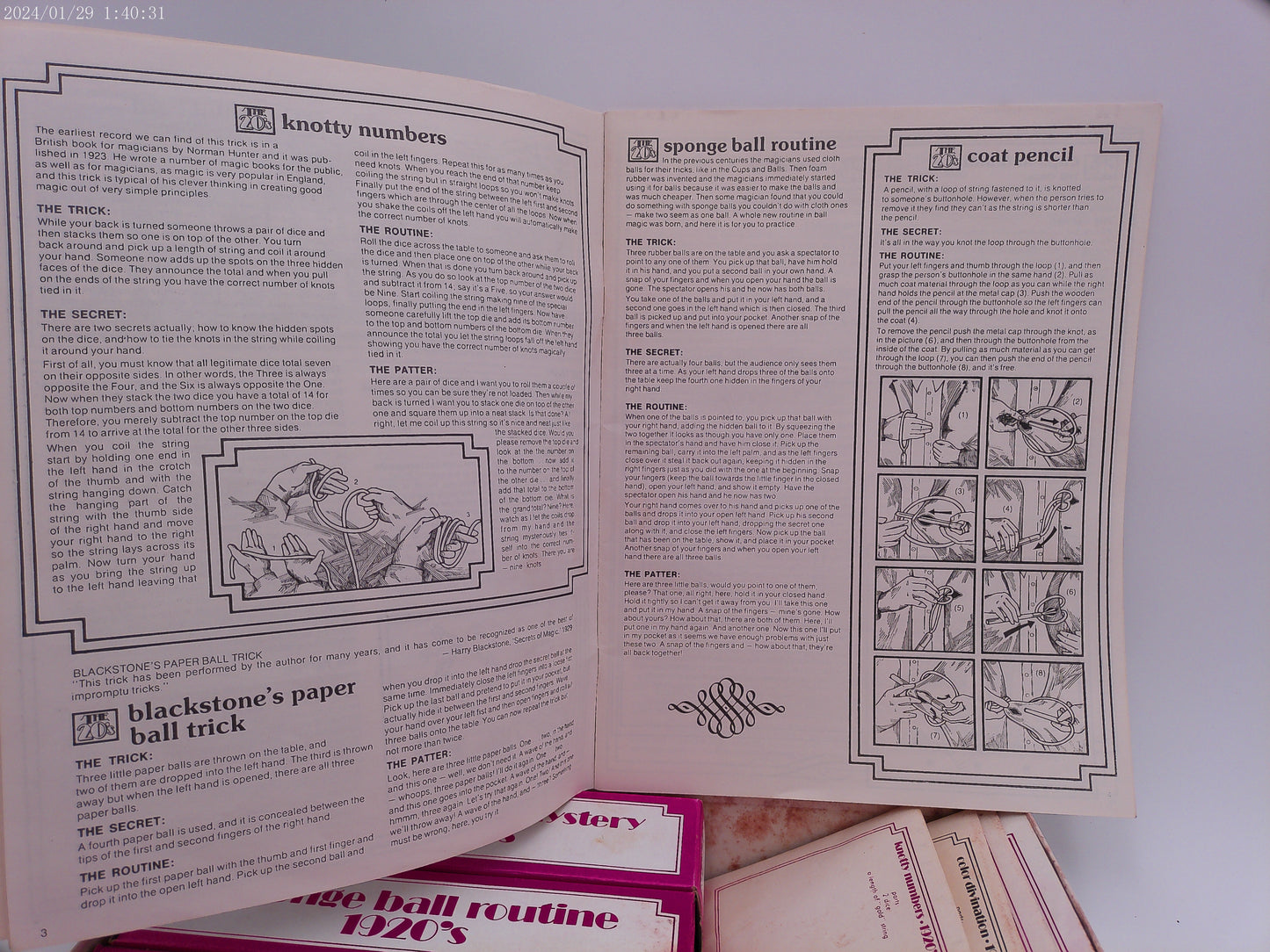 100 Of The Greatest Magic Tricks of The Past 50 Years Magic Tricks Kit