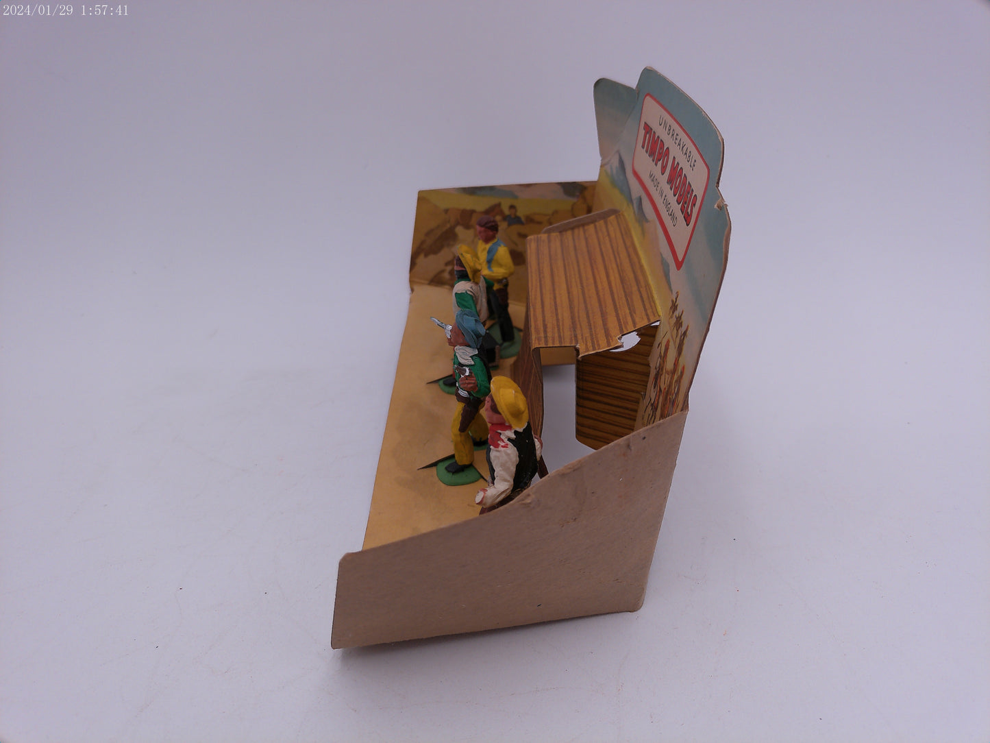 Timpo Cowboys Shop Scenic Display – Extremely Rare 1956