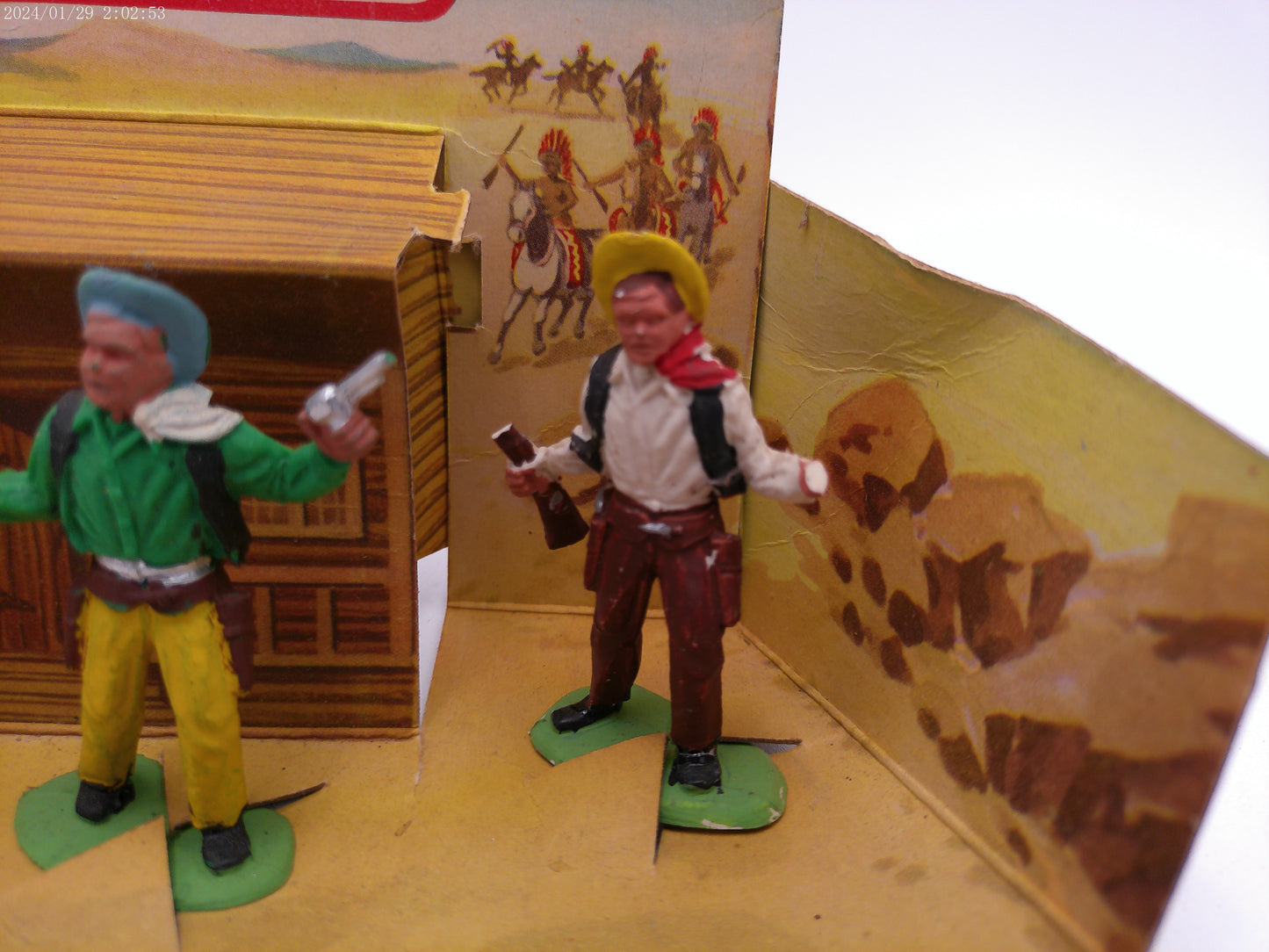 Timpo Cowboys Shop Scenic Display – Extremely Rare 1956
