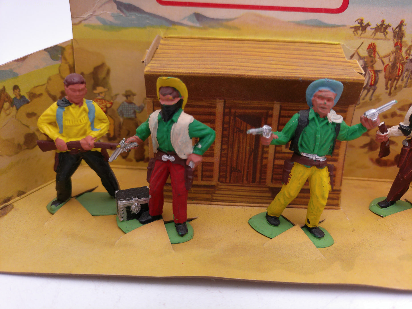 Timpo Cowboys Shop Scenic Display – Extremely Rare 1956