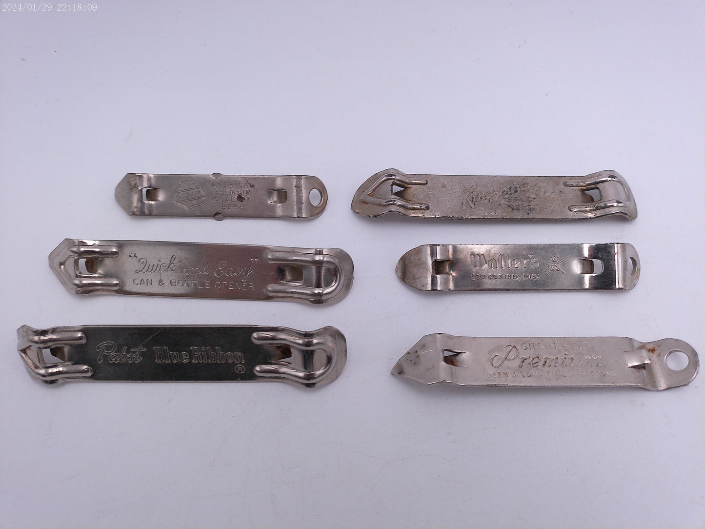 Vintage Beer Soda Bottle Opener  21 Different  unique ones