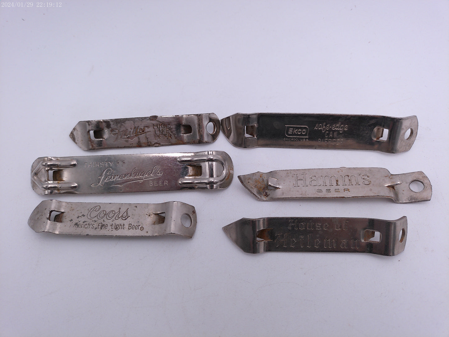 Vintage Beer Soda Bottle Opener  21 Different  unique ones