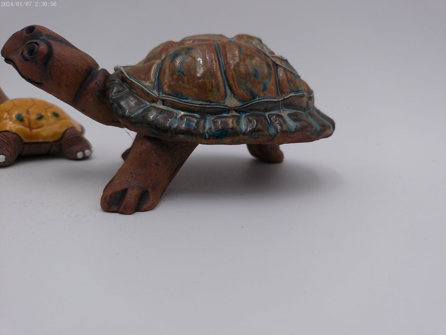 Lot of 4 Unique Turtles  Turtle Hand Made statues