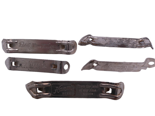 vintage beer soda bottle opener Lot Of 5 unique ones