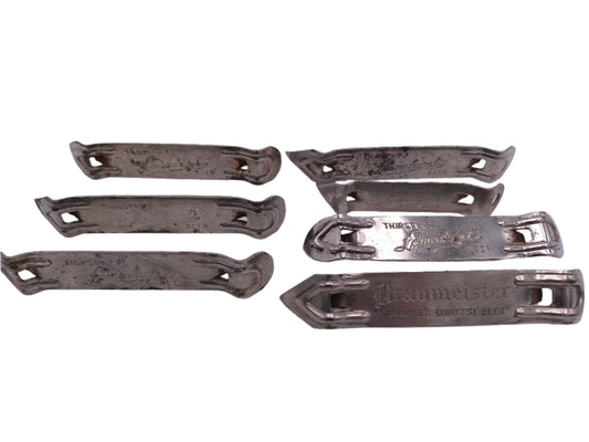 Vintage Beer soda bottle opener Lot Of 7  6 are the same one is different