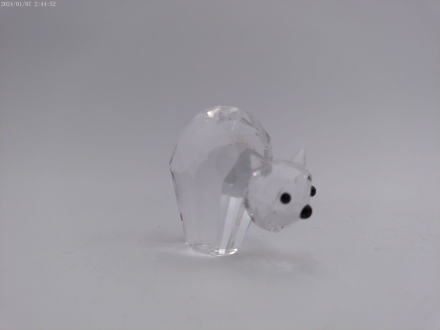 Crystal glass Dolphin Cat  Bass Guitar