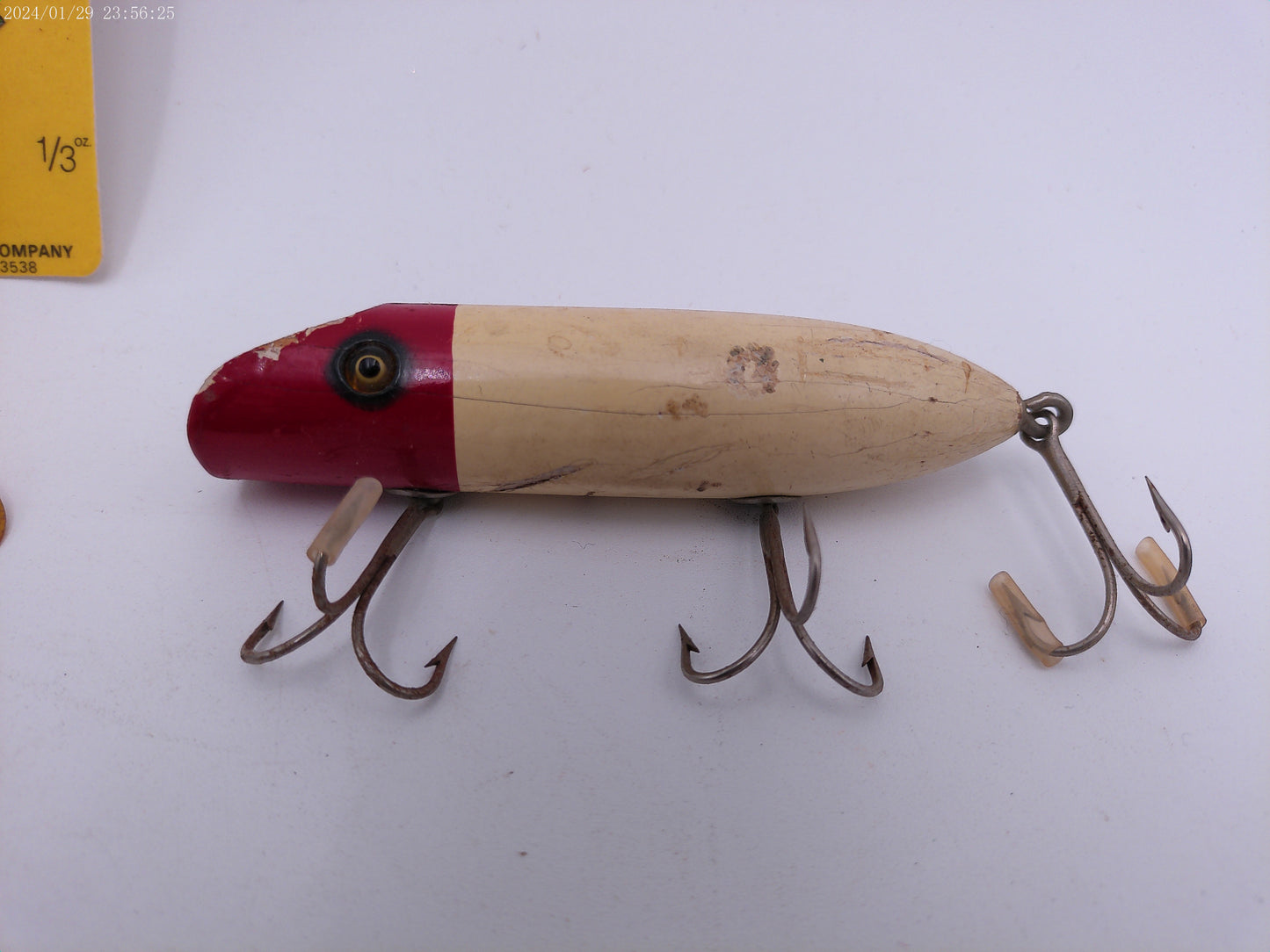 Fishing Lures Vintage lot of 6 plus kicker