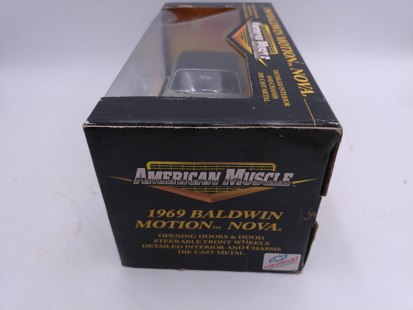 American Muscle 1 :18 Scale 1969 Chevrolet Baldwin Motion Nova Ss427 Rare