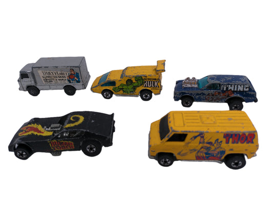 Hot Wheels Vintage  Lot of 5