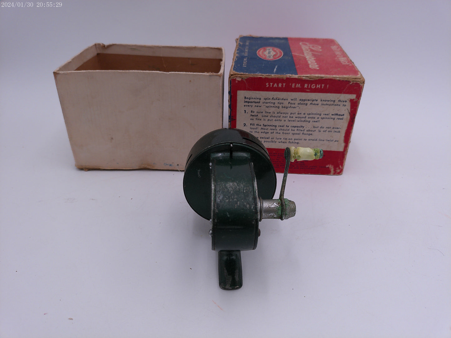 Vintage SHAKESPEARE Wexford Spin Wondereel Deluxe With Box