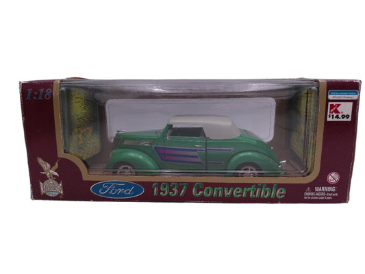 Legends 1937 Ford Convertible 1/18 Road  Die Cast Collectible car