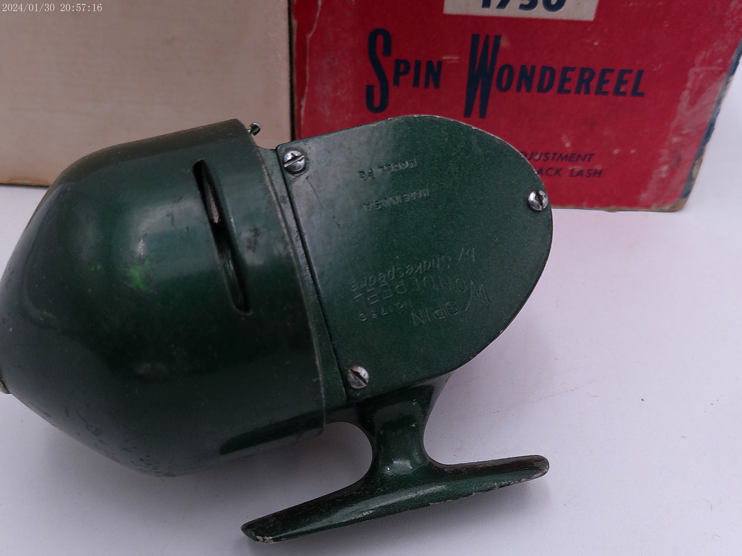 Vintage SHAKESPEARE Wexford Spin Wondereel Deluxe With Box