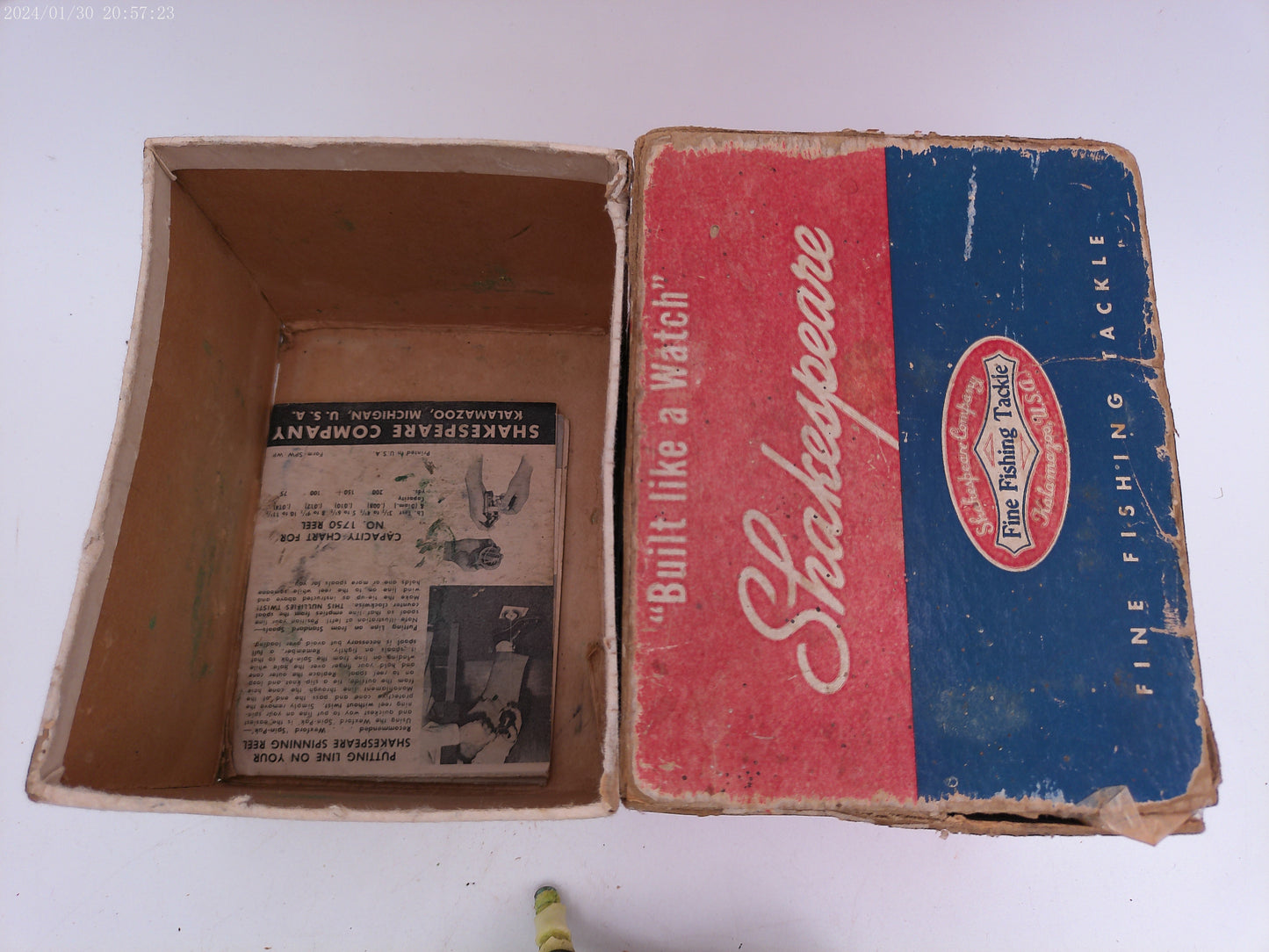 Vintage SHAKESPEARE Wexford Spin Wondereel Deluxe With Box