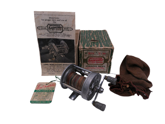 Vintage 1963 Pflueger Nobby No. 1963 Bait Casting Fishing Reel