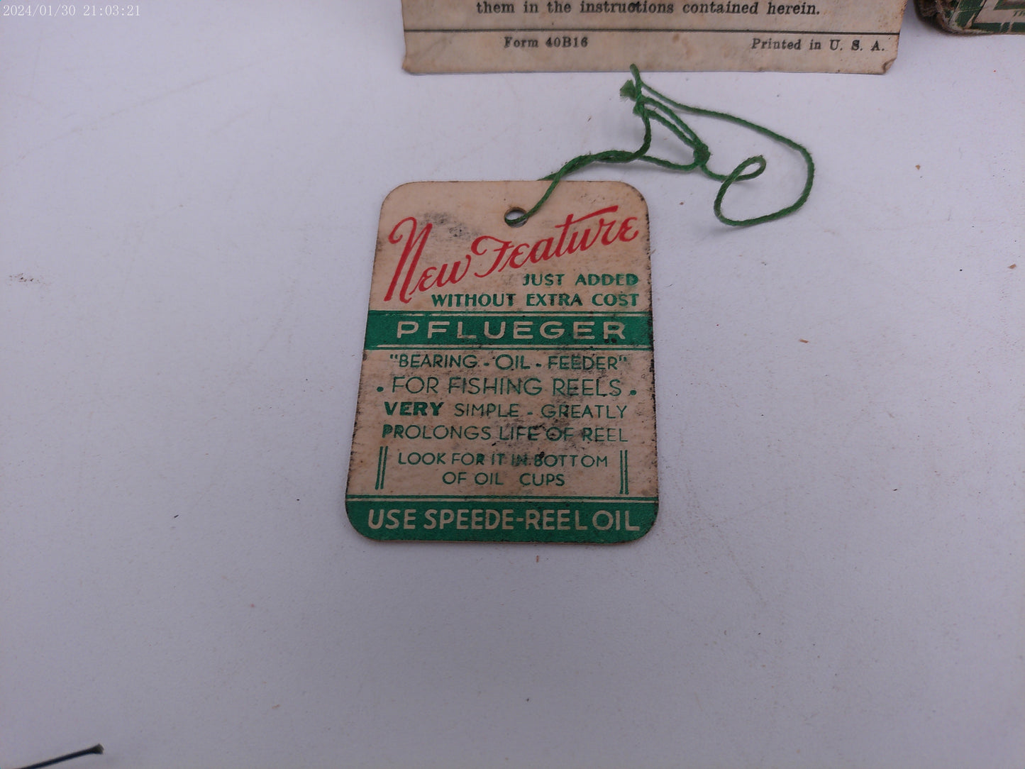 Vintage 1963 Pflueger Nobby No. 1963 Bait Casting Fishing Reel