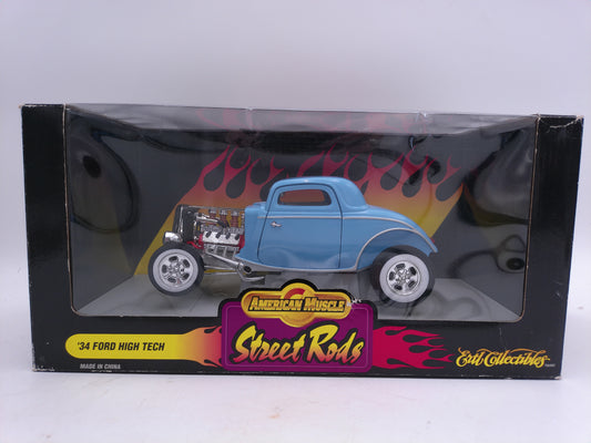 American Muscle Street Rods '34 Ford Newstalgia 1:18 Scale Diecast Car