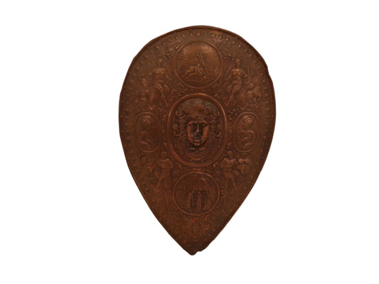 Metal Sheild after BENVENUTO CELLINI'S Parade of FRANCESCO I De Medici,, Germany 1880