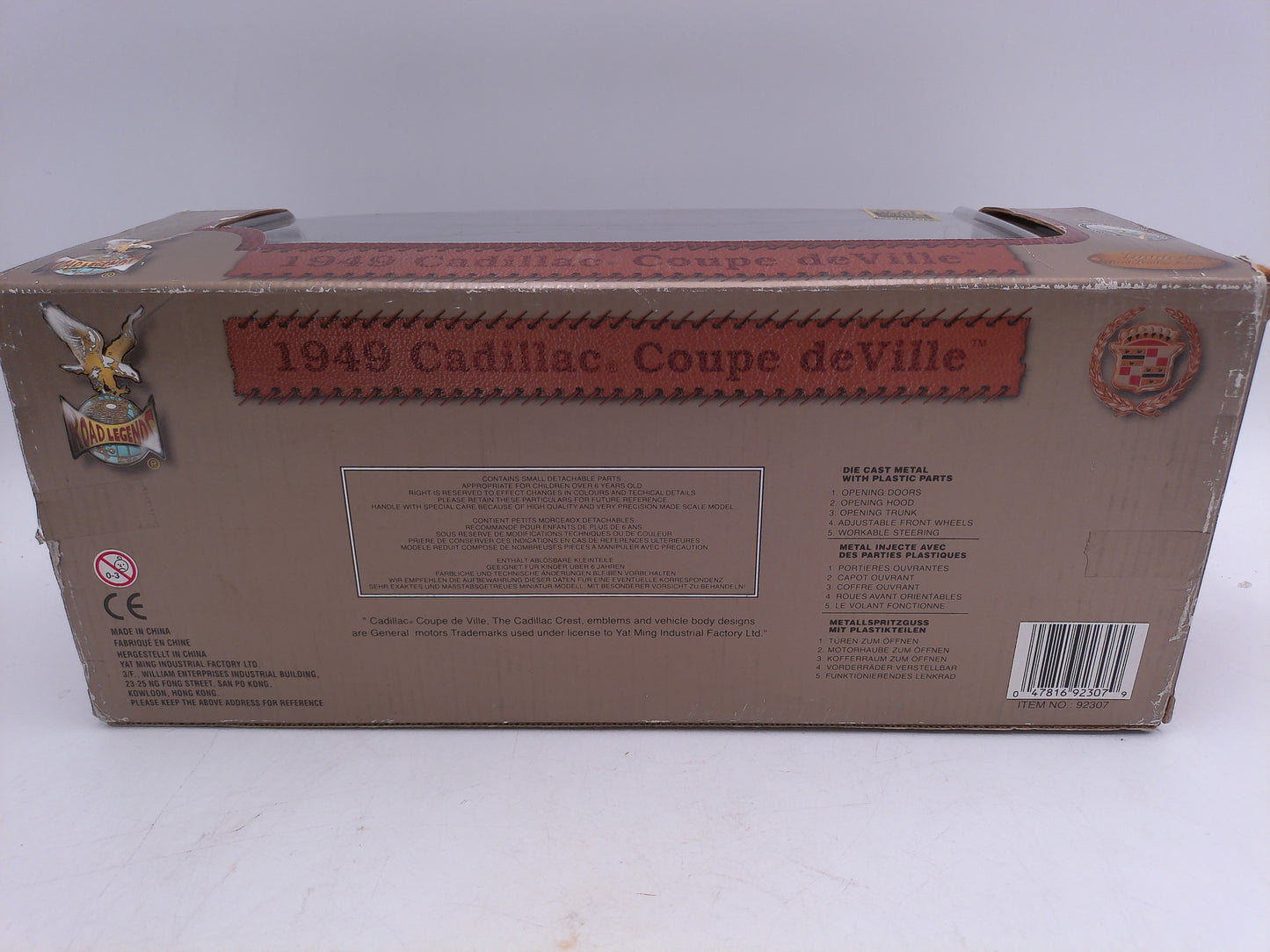 Road Legends 1949 Cadillac Coupe Deville 1/18 diecast Car