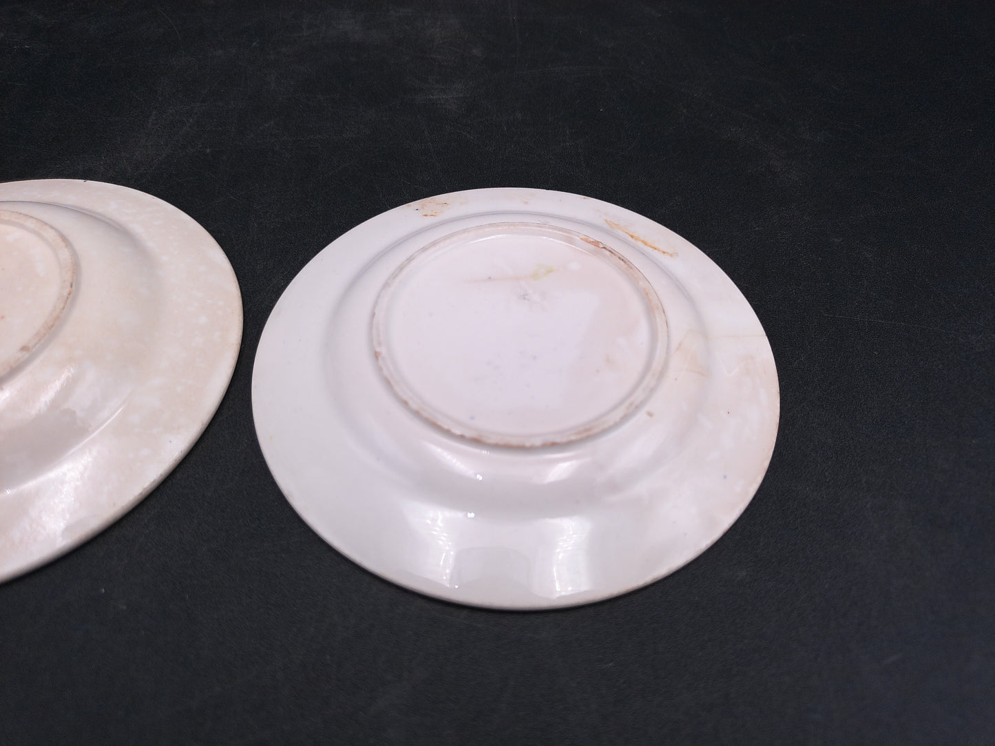Set of 2 Vintage Plates with Children Playing