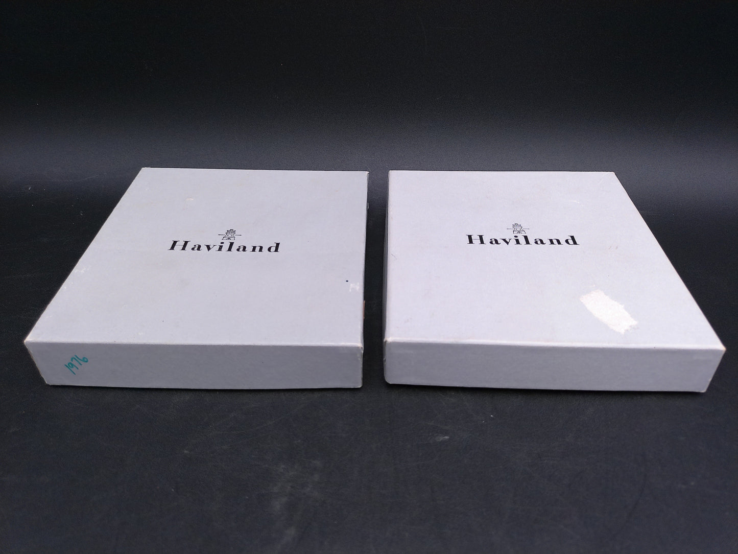 Haviland Porcelain Ornament Christmas Decoration In Box France Lot of 2 #2