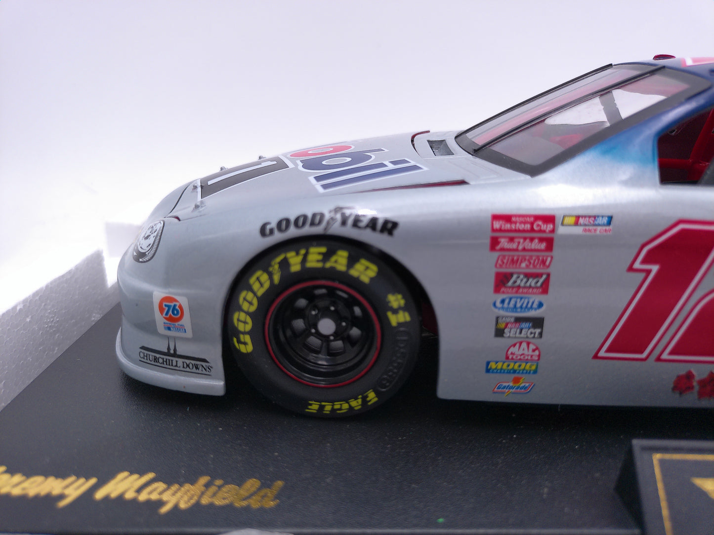 Jeremy Mayfield 1999 #12 125th Kentucky Derby Ford Taurus Race Car Revell 1:24