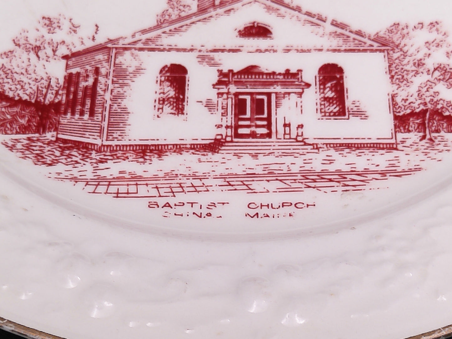 Collector Plate - China Baptist Church World Wide Art Studios Vintage