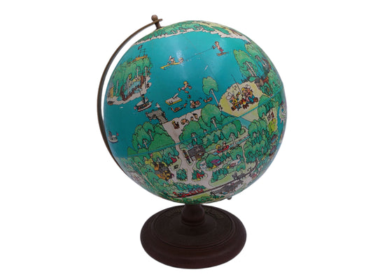 Walt Disney World Globe only 1000 made  in 1975 Super Rare Vintage
