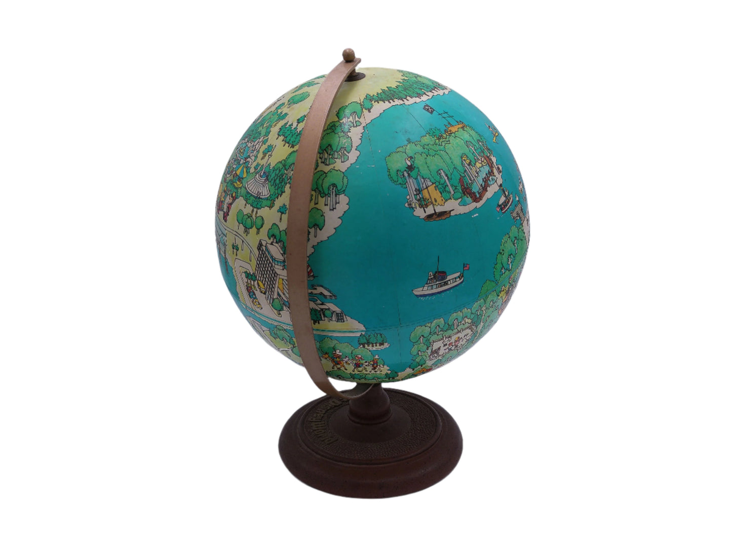 Walt Disney World Globe only 1000 made in 1975 Super Rare Vintage