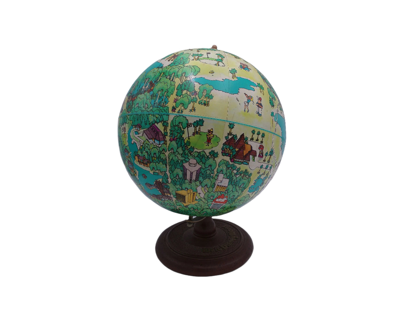 Walt Disney World Globe only 1000 made in 1975 Super Rare Vintage