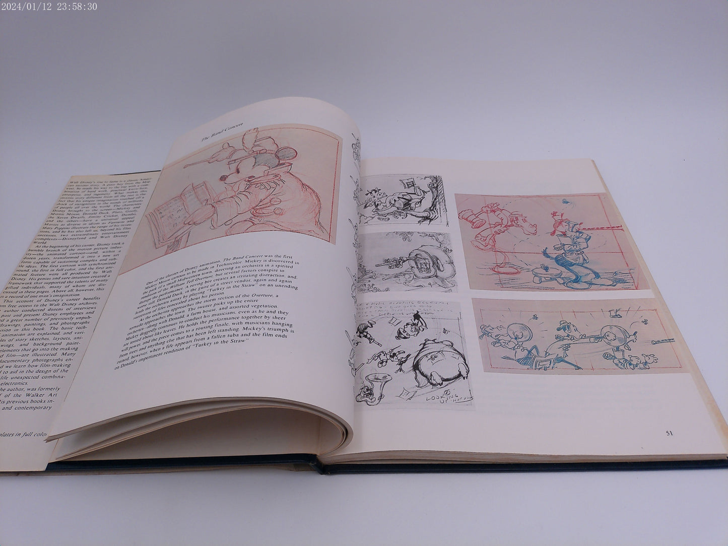 Vintage The Art of Walt Disney Book 1975